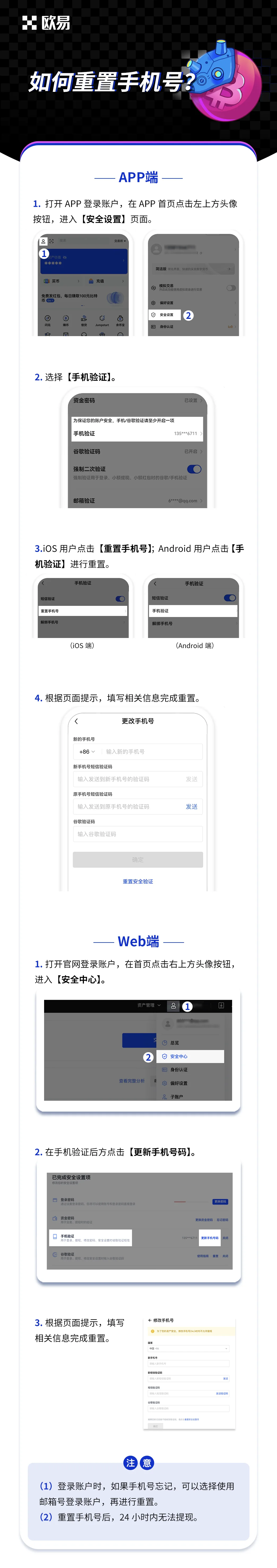 如何重置手机号：操作步骤图