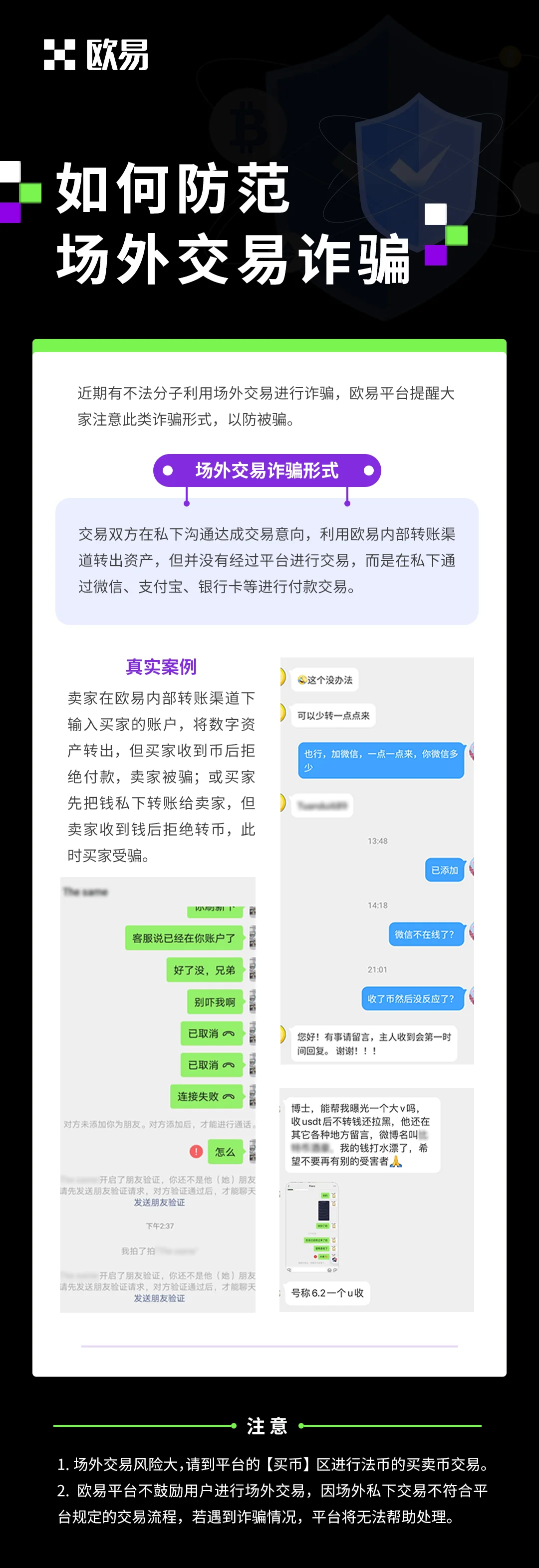 如何防范场外交易诈骗：操作步骤图